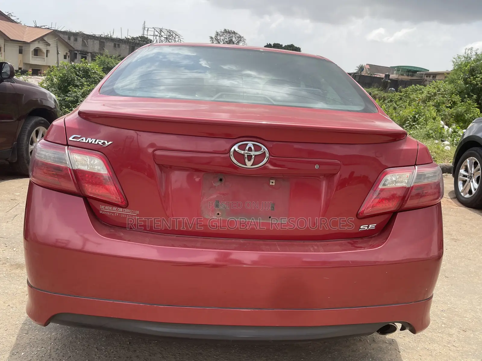 Toyota Camry SE 4dr Sedan (2.4L 4cyl 5A) 2007 Red
