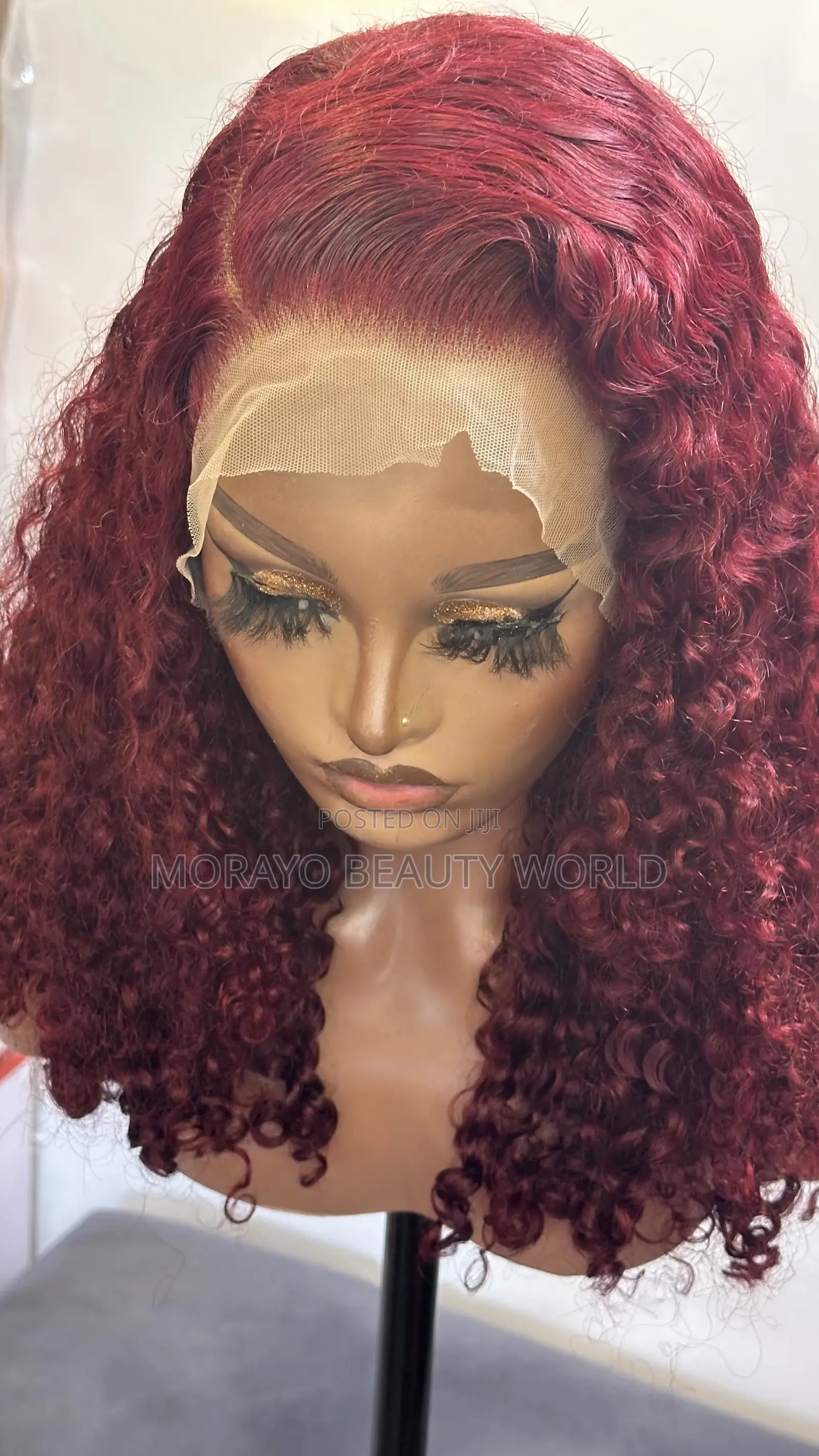 20” SDD Wine Frontal Pixie Curls