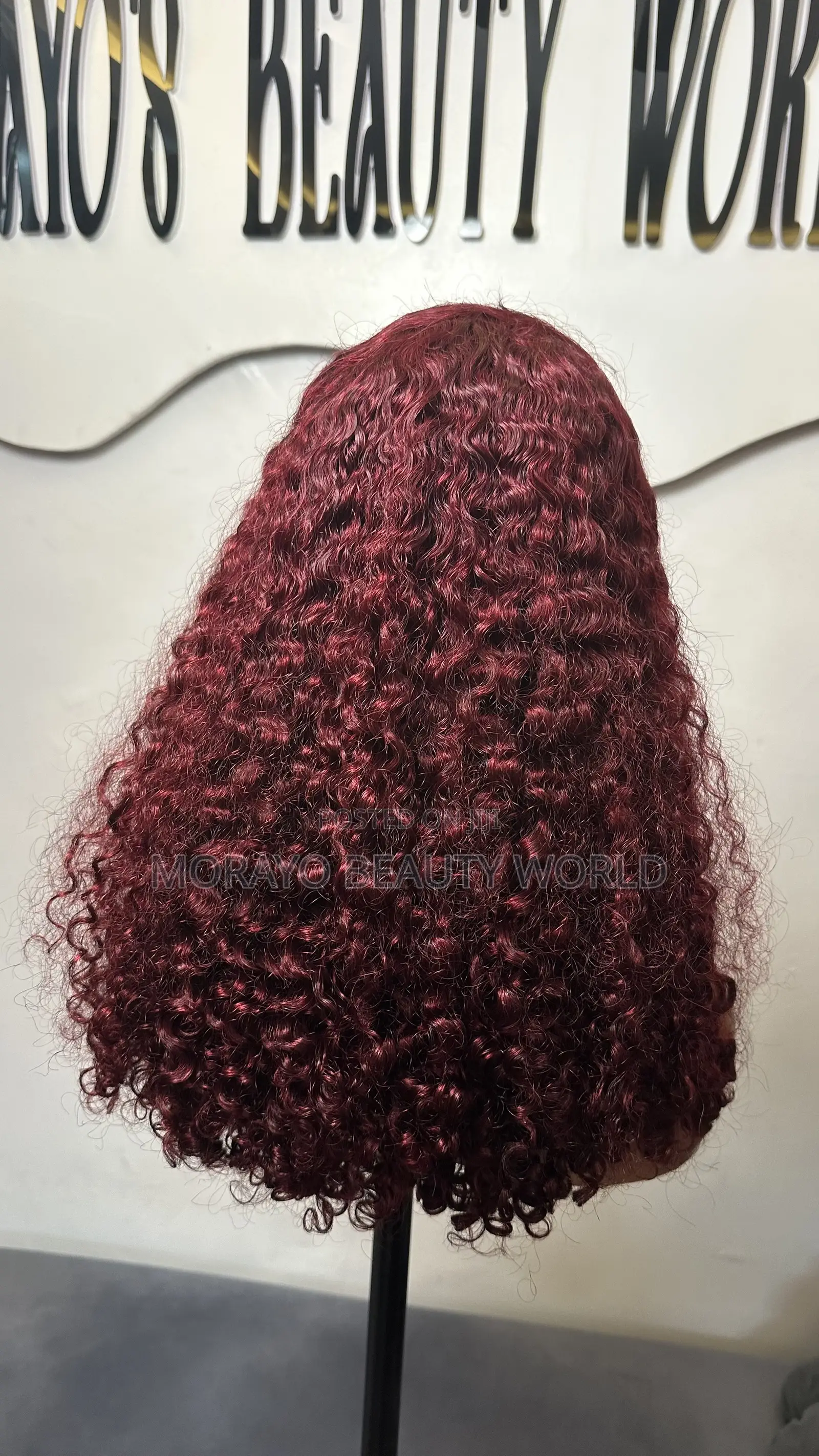 20” SDD Wine Frontal Pixie Curls