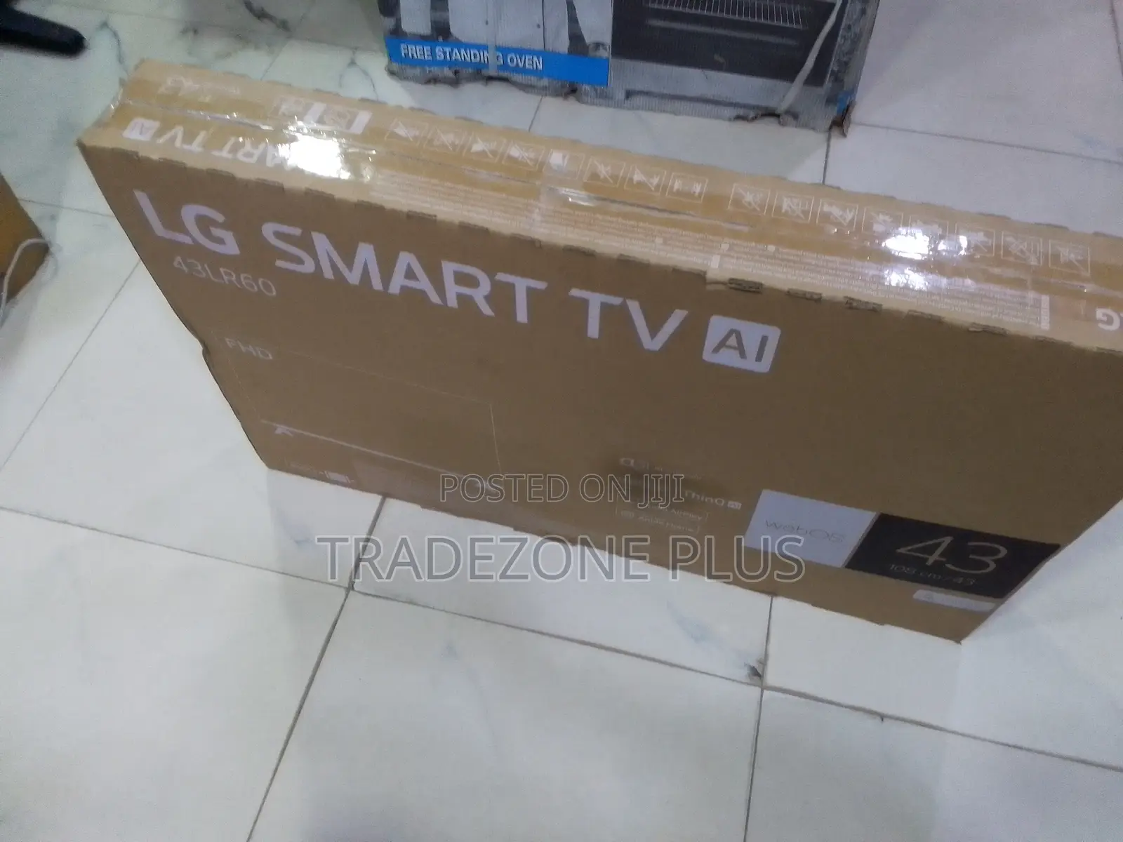 LG 43” Smart Television With Complimentary Extra Remote