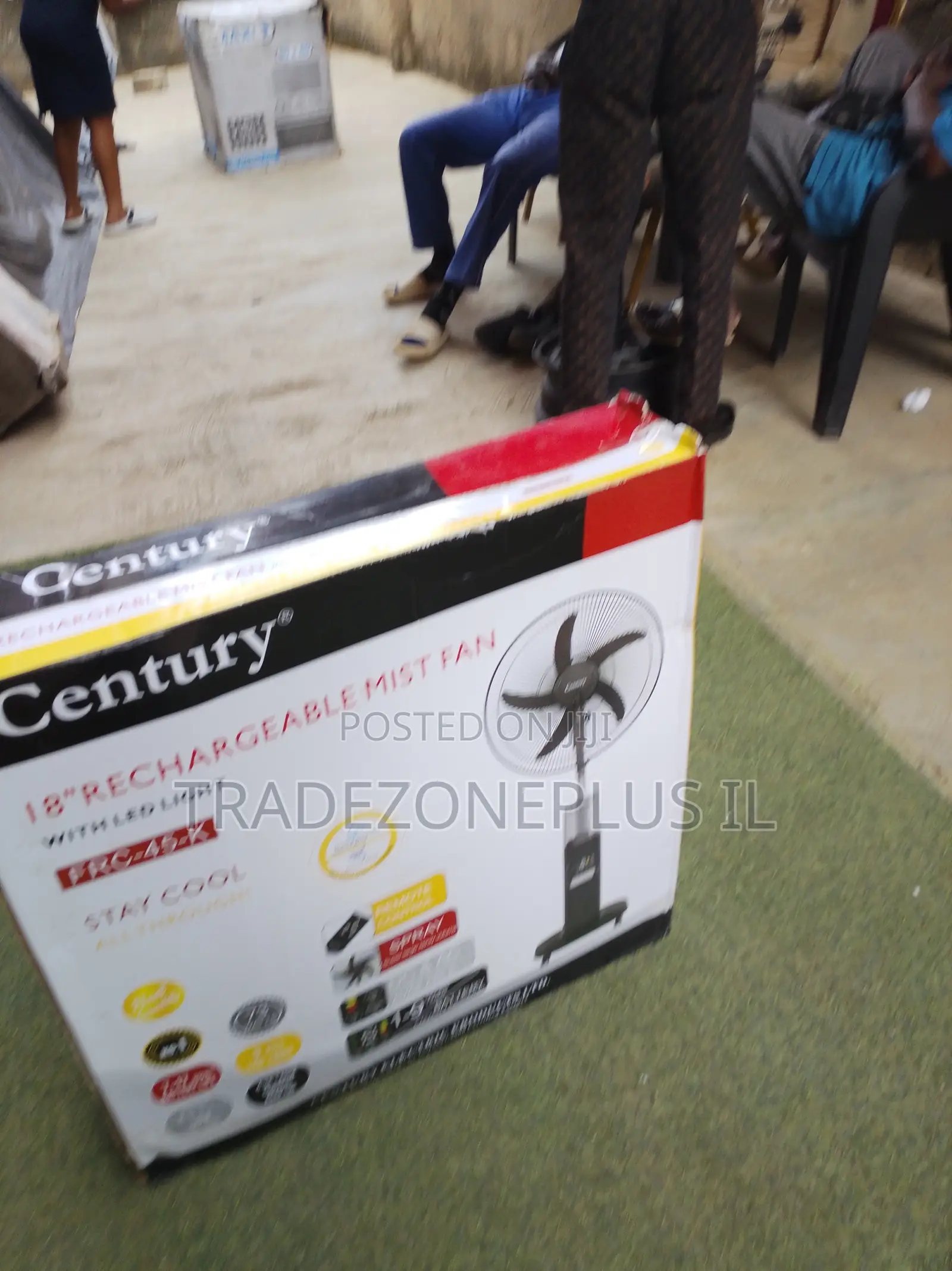 Century FRC-45K Home Cooling Fan With LED Light