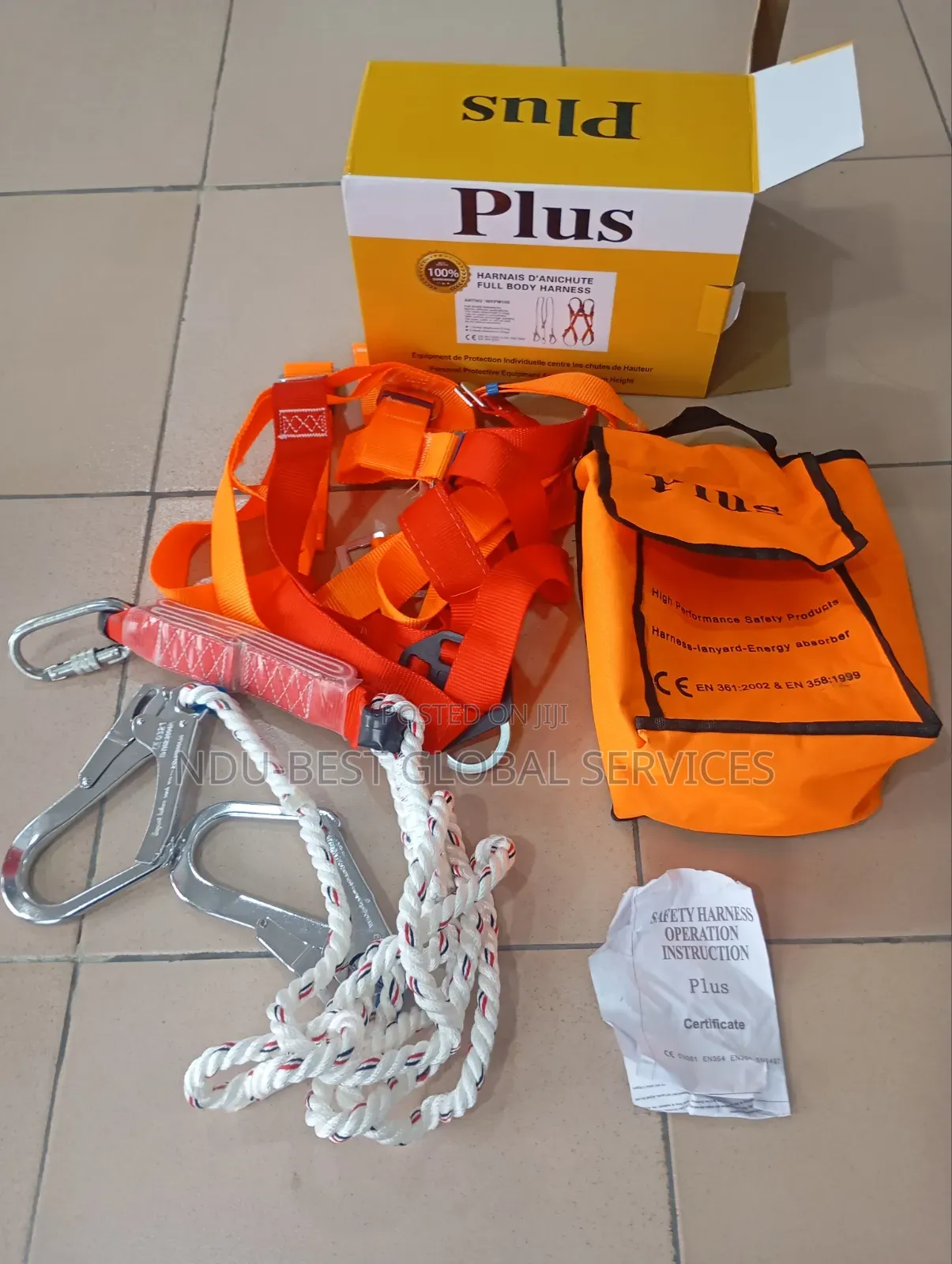 Plus Full Body Safety Harness Belt