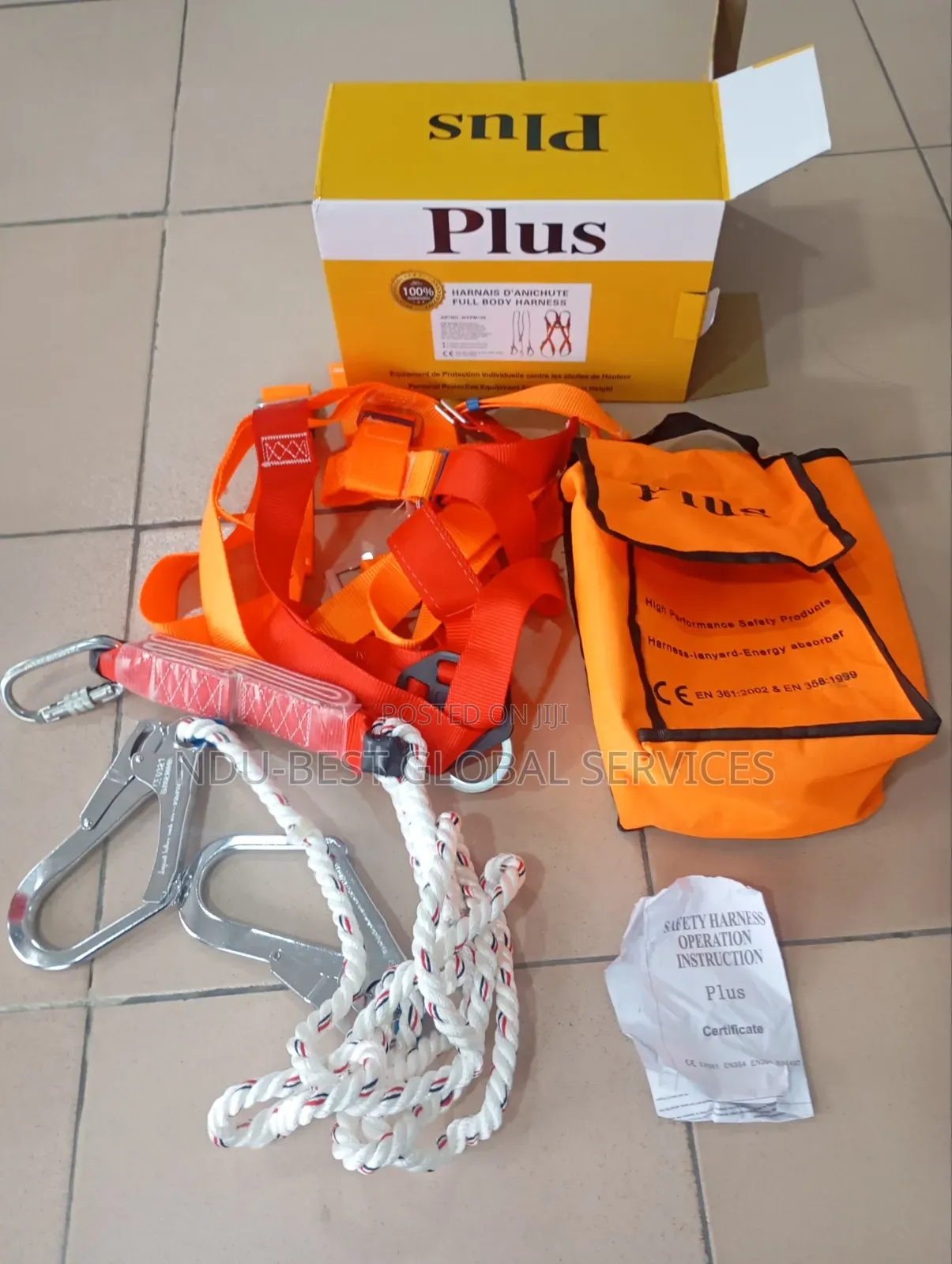 Plus Full Body Safety Harness Belt
