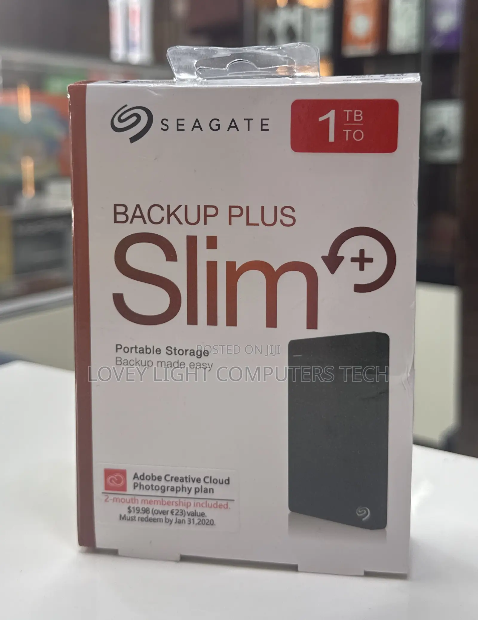 1TB Seagate Backup Plus Slim