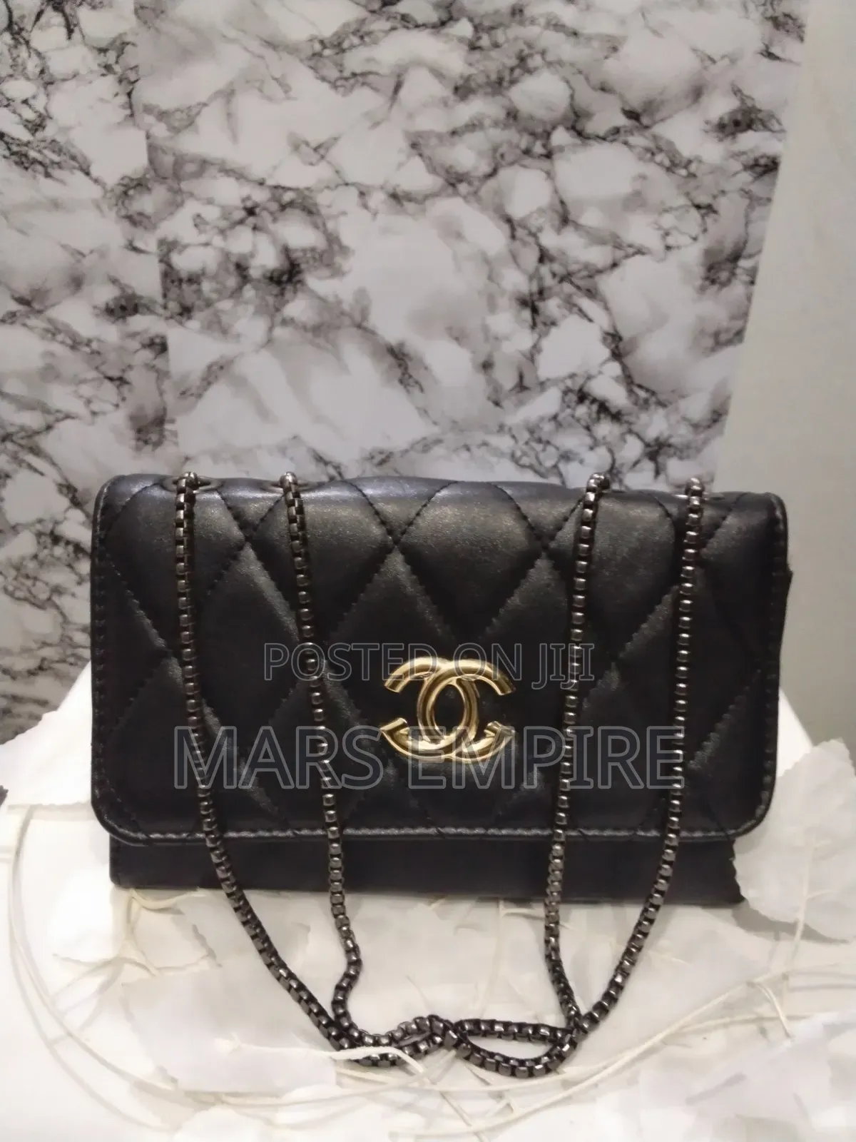 Black Flap Bag - N15,000 - Lugbe Abuja