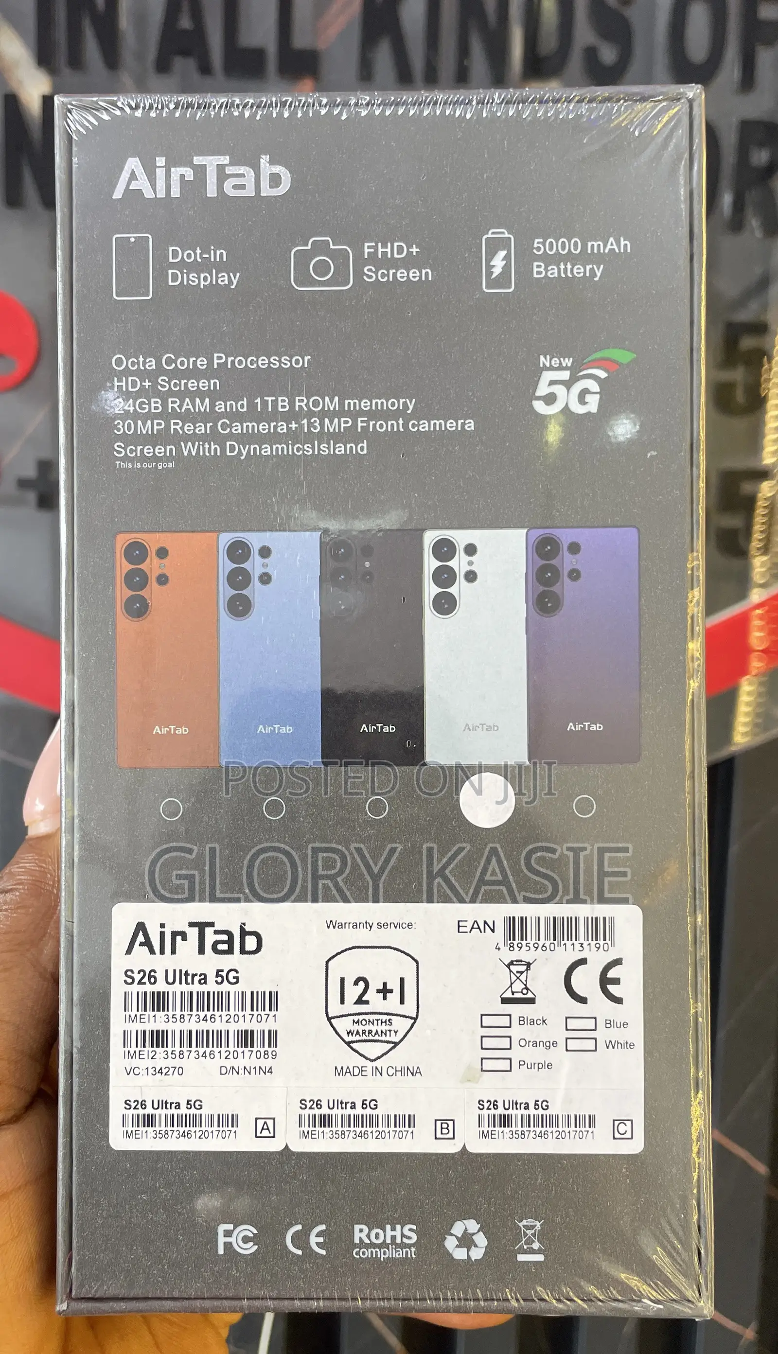 New AirTab S26 Ultra 1 TB White