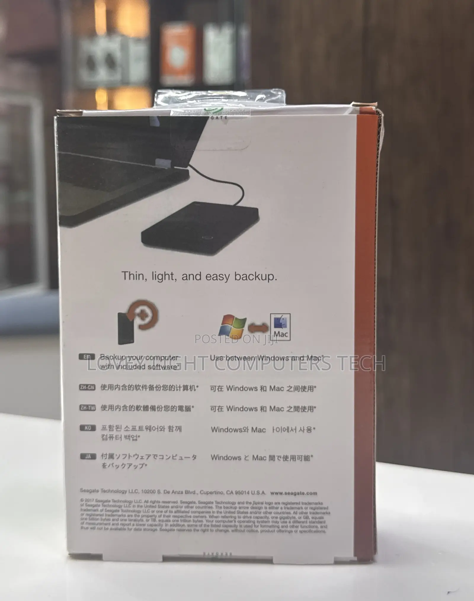 500GB Seagate Backup Plus Slim