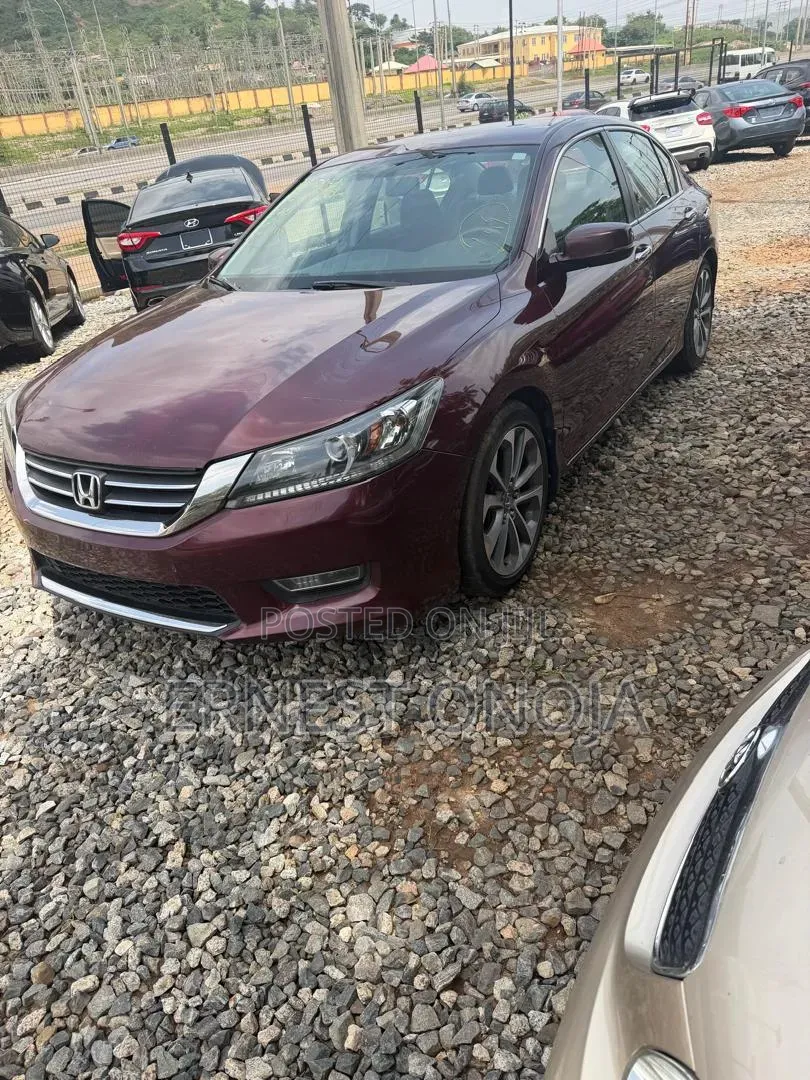 Honda Accord EX-L 4dr Sedan FWD (2.4L 4cyl 2A) 2013 Red
