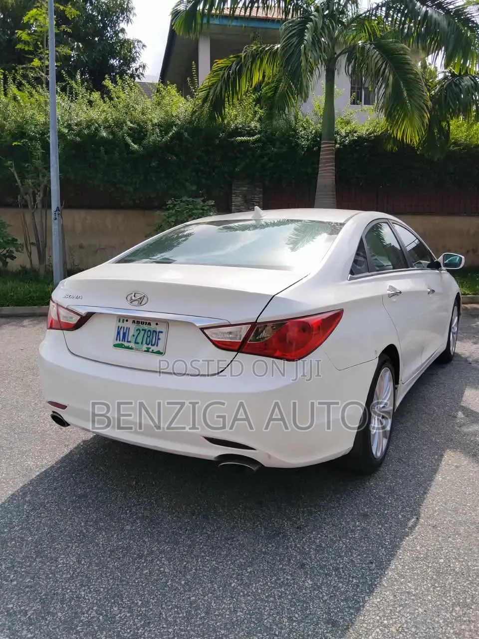 Hyundai Sonata 2012 White