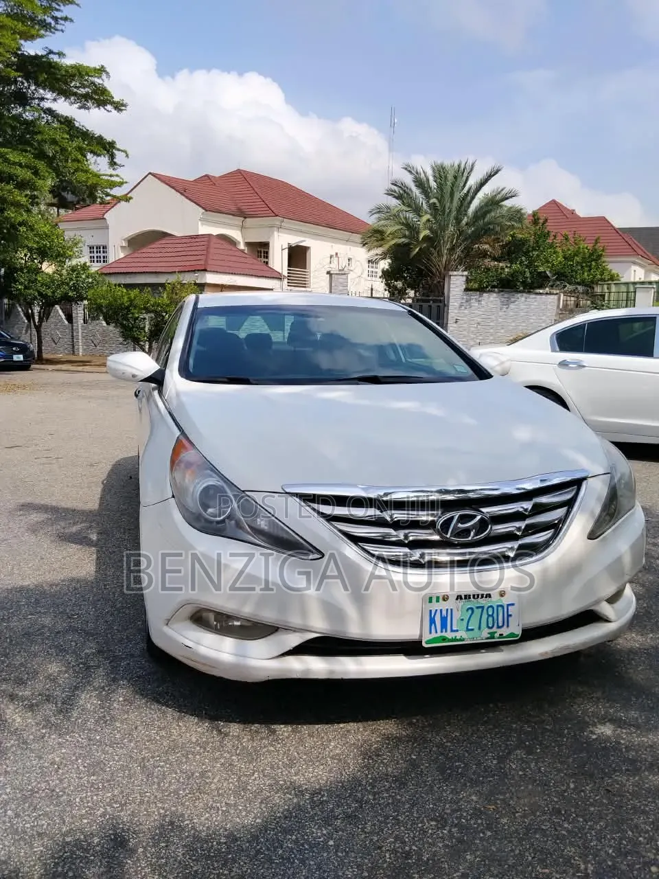 Hyundai Sonata 2012 White