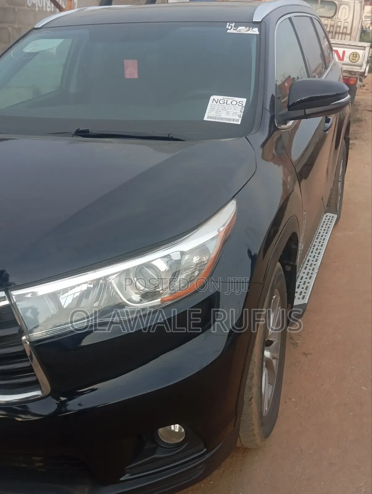 Toyota Highlander Limited 4dr SUV AWD (3.5L 6cyl 6A) 2015 Black