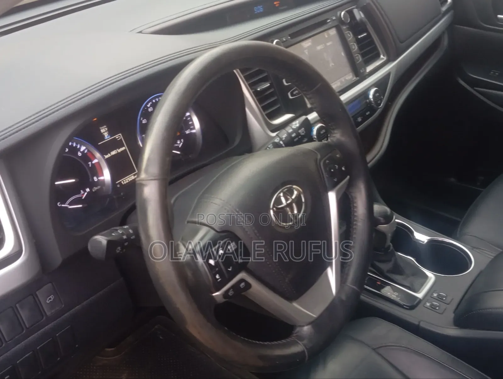 Toyota Highlander Limited 4dr SUV AWD (3.5L 6cyl 6A) 2015 Black