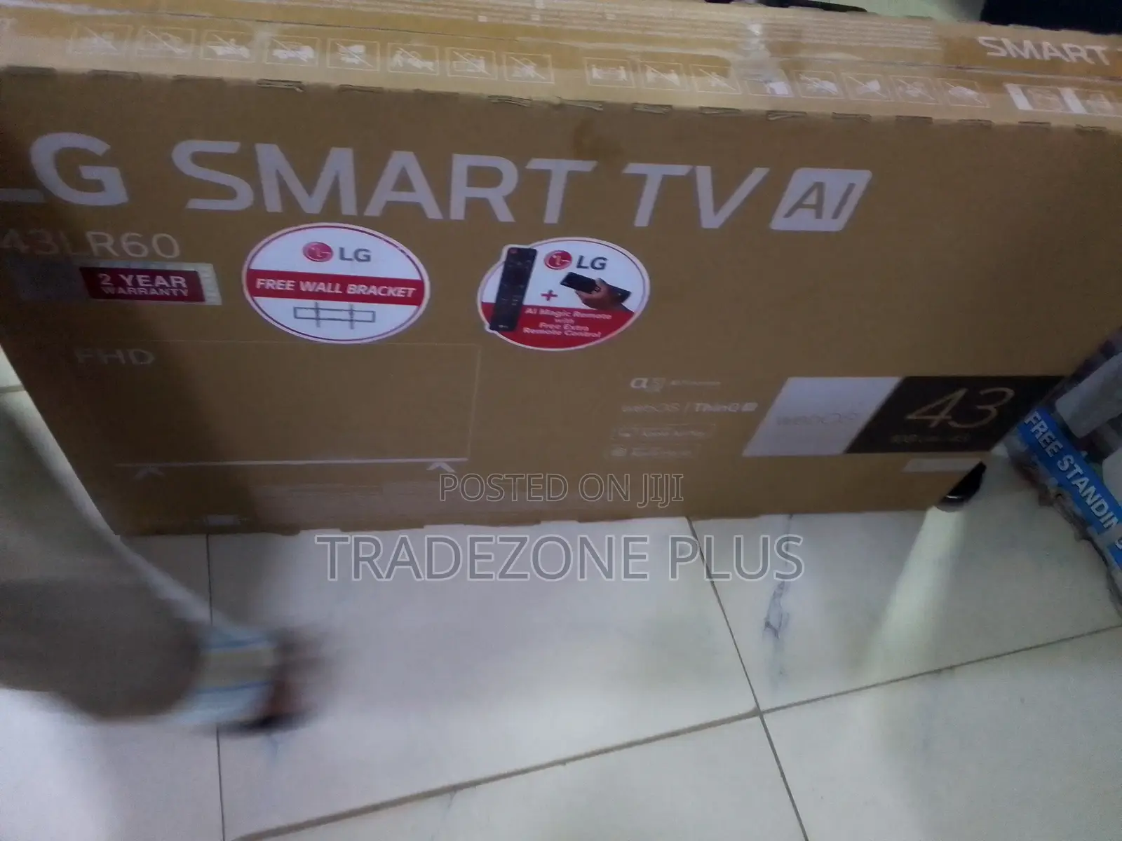 Buy LG 43 Inch Smart TV With Free Wall Mount Accessory