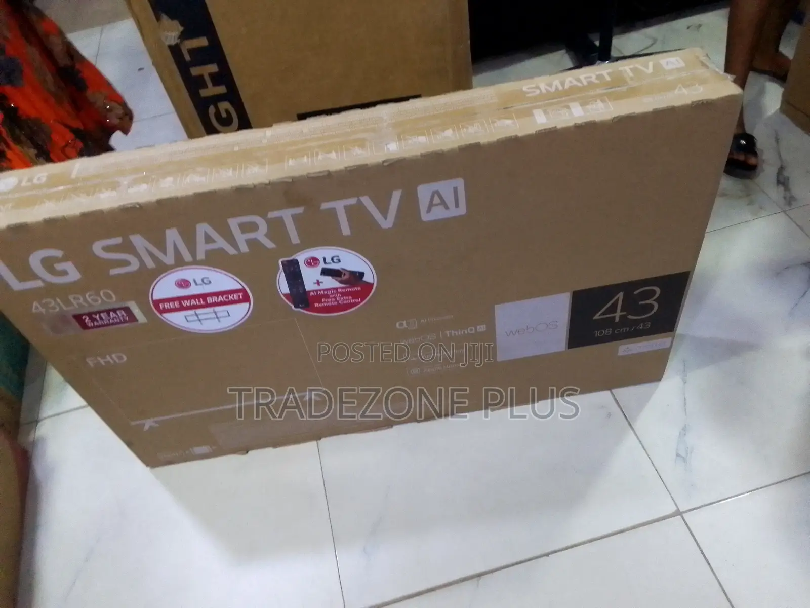 LG 43” Smart TV – Enjoy More With Two Remote Controls