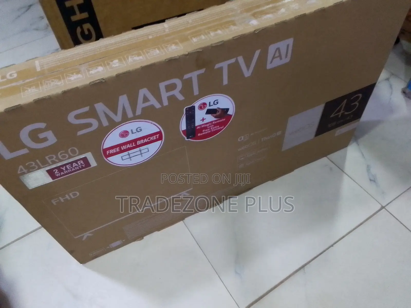 LG 43” Smart TV – Enjoy More With Two Remote Controls