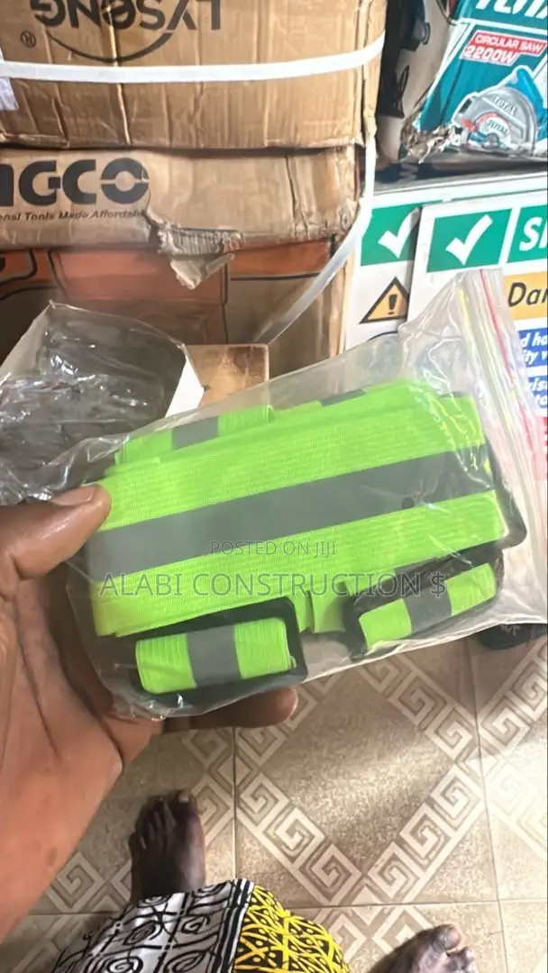 Safety Reflective Jacket With Zip