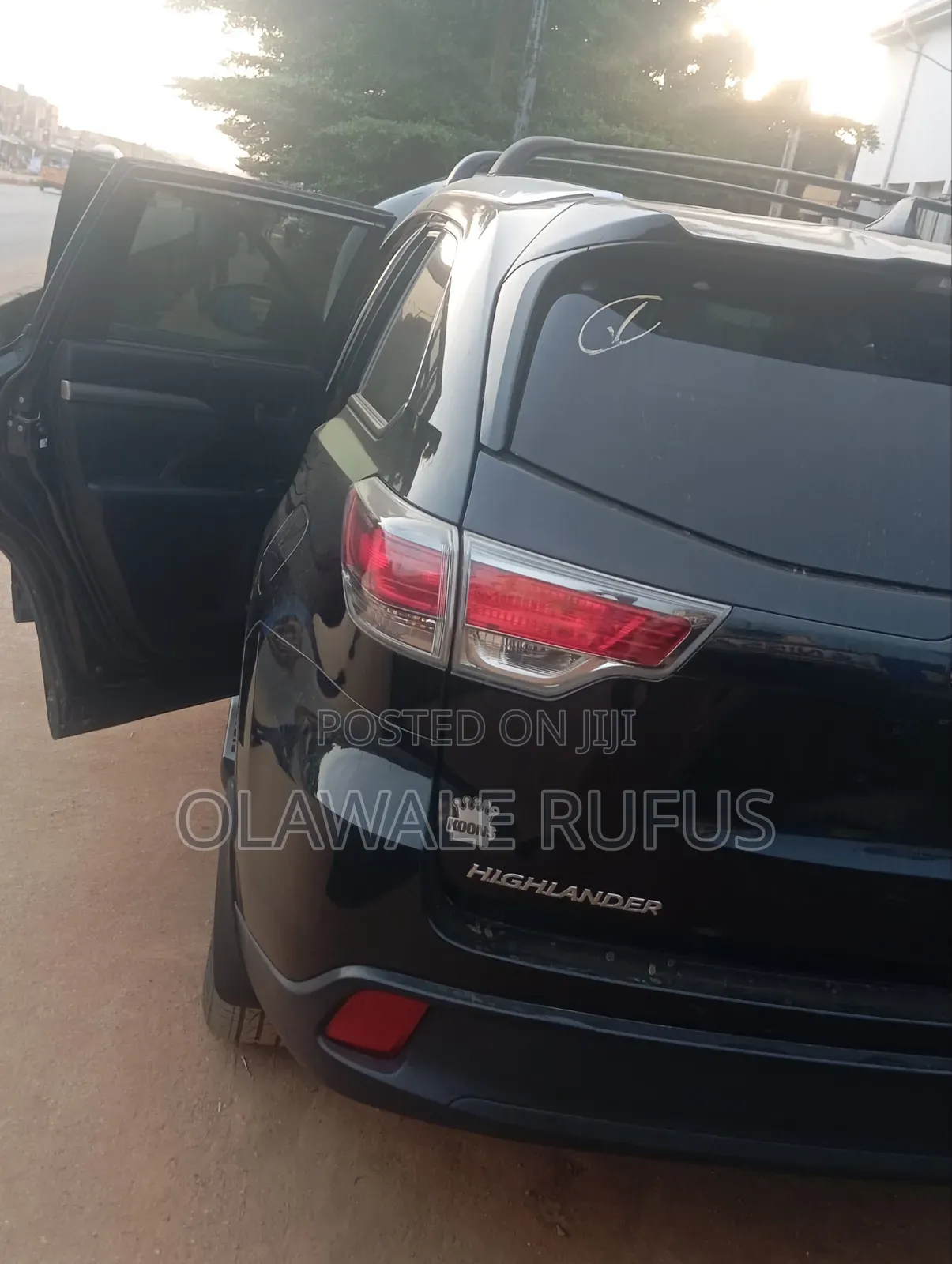 Toyota Highlander Limited 4dr SUV AWD (3.5L 6cyl 6A) 2015 Black