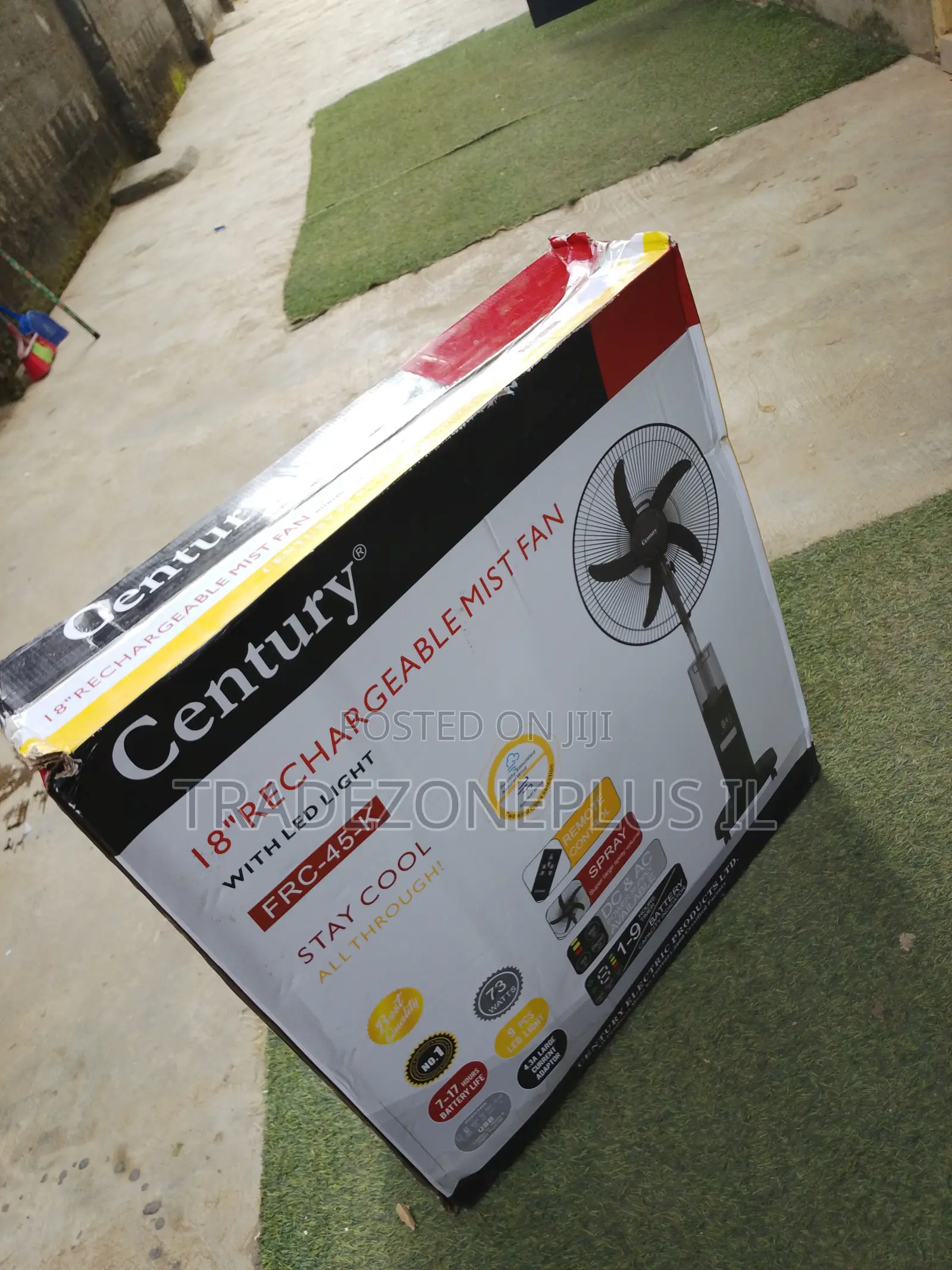 Century FRC-45K LED Rechargeable Cooling Fan