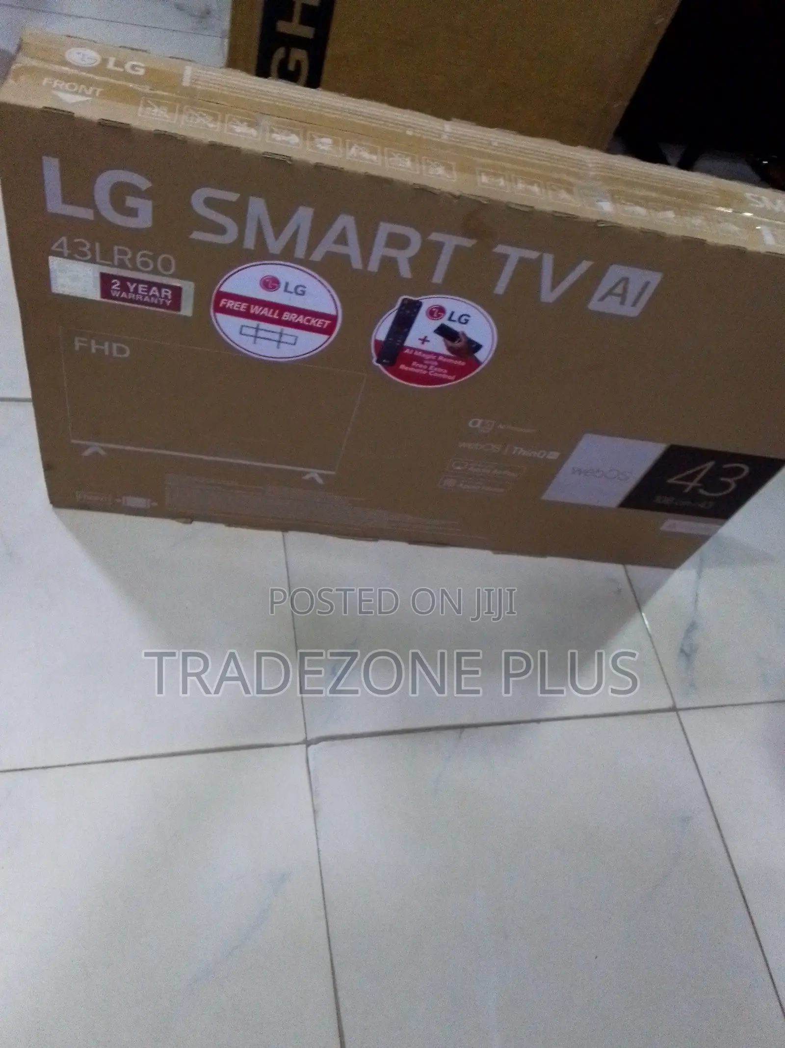 LG 43” Smart TV Offer – Wall Bracket Included at No Cost
