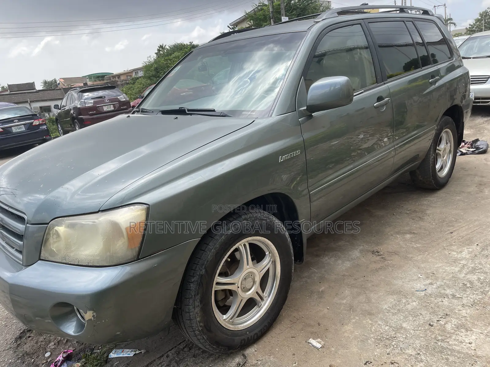 Toyota Highlander Limited V6 FWD 2004 Gray