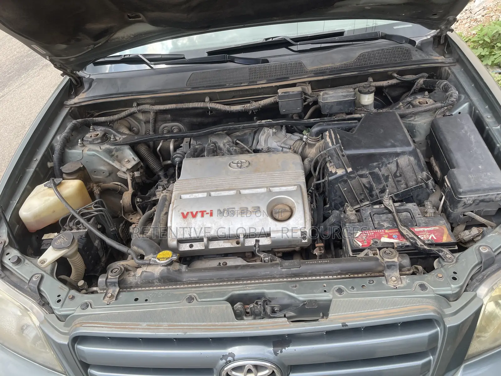 Toyota Highlander Limited V6 FWD 2004 Gray