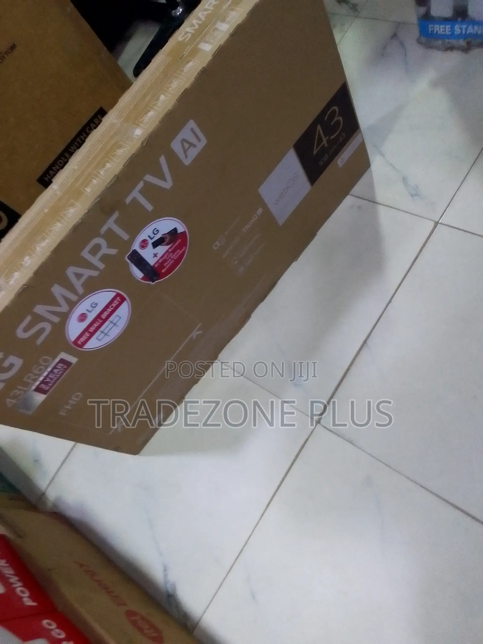 LG 43 Inch TV With Magic Remote, Spare Remote and Bracket