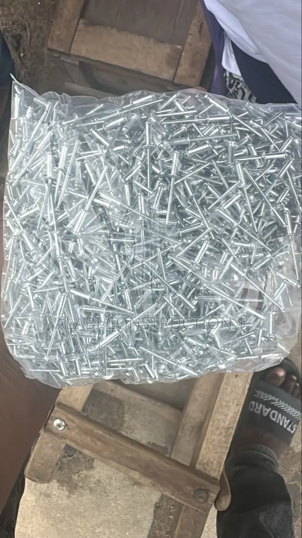 Rivet Pins for Metalwork and Construction