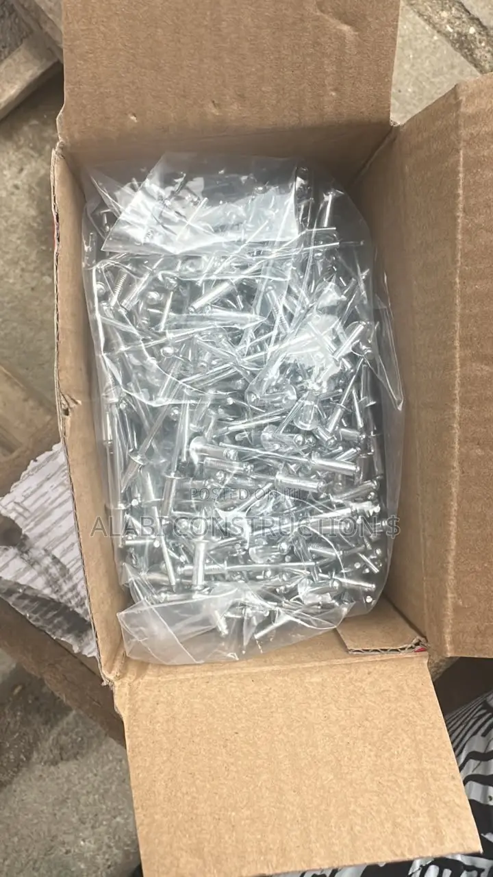 Rivet Pins for Metalwork and Construction