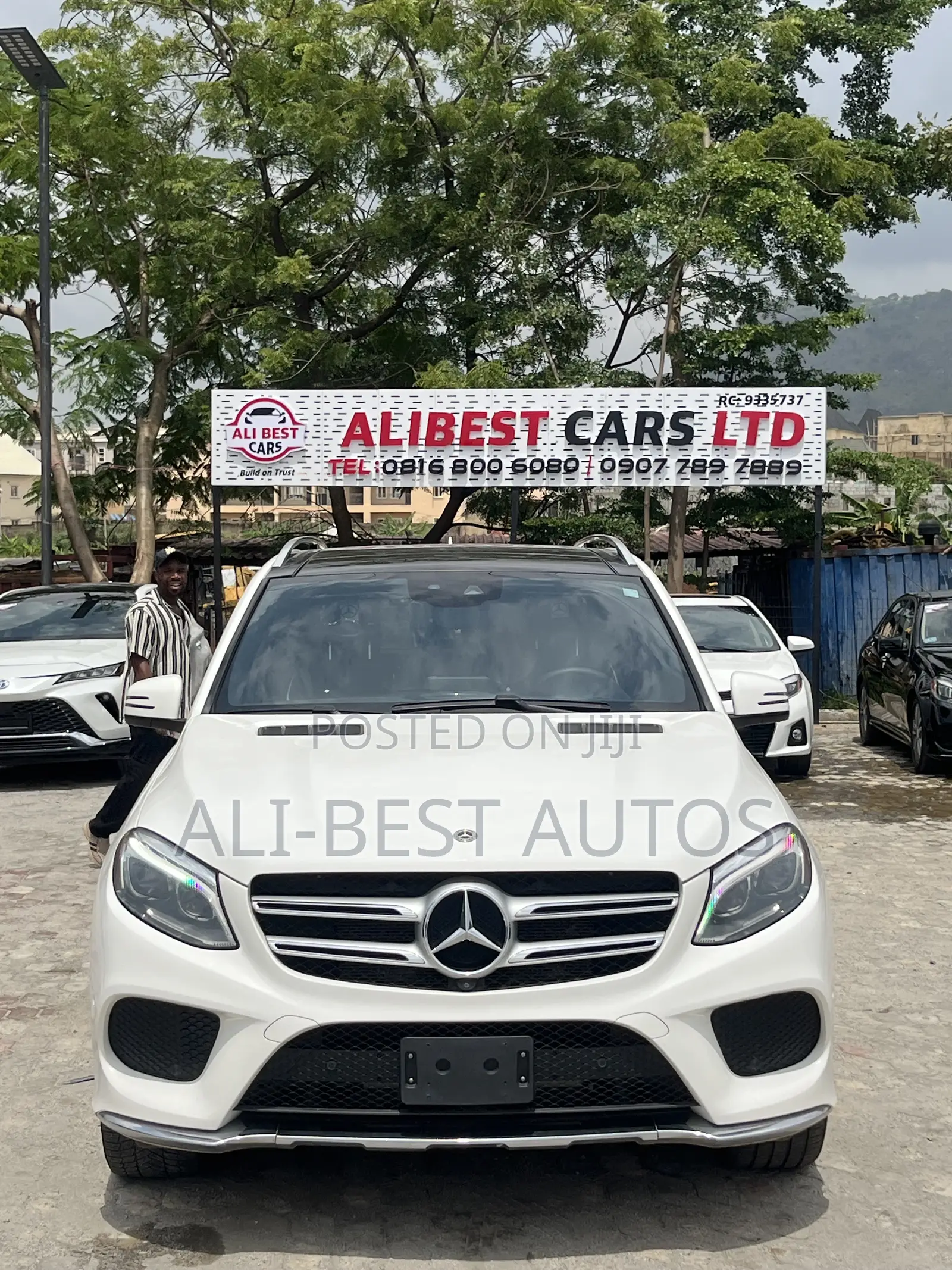 Mercedes-Benz GLE-Class 2018 White