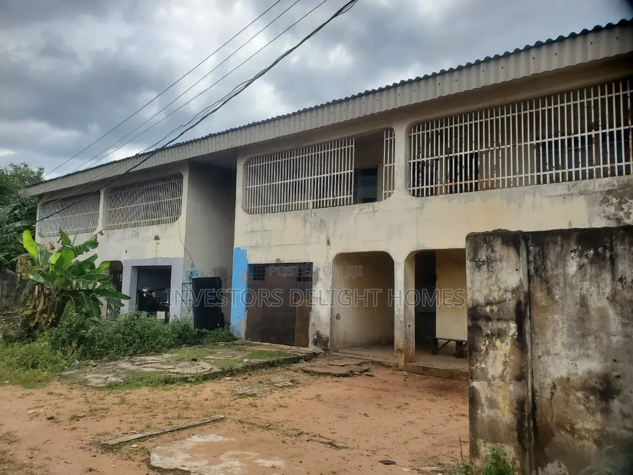 Commercial Land With Existing Building Structures for Sale!