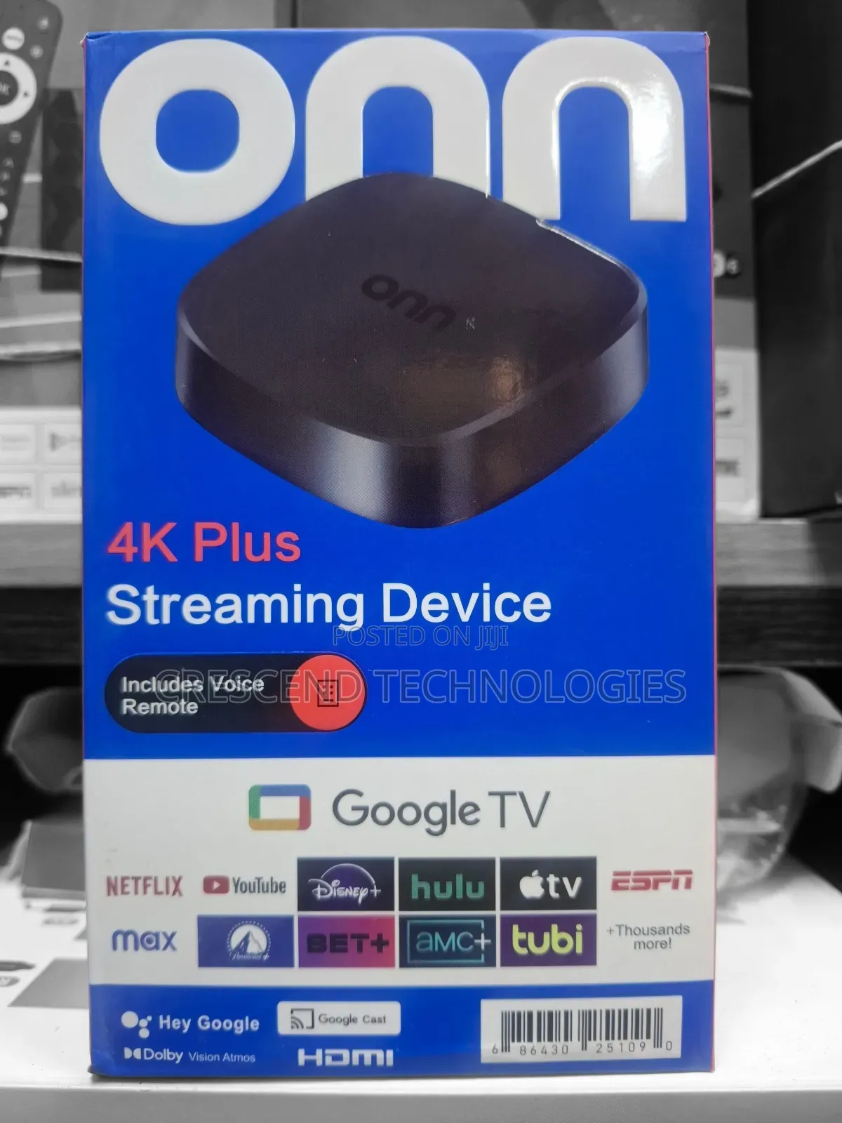 Google TV Onn Streaming Device. (TV Box)