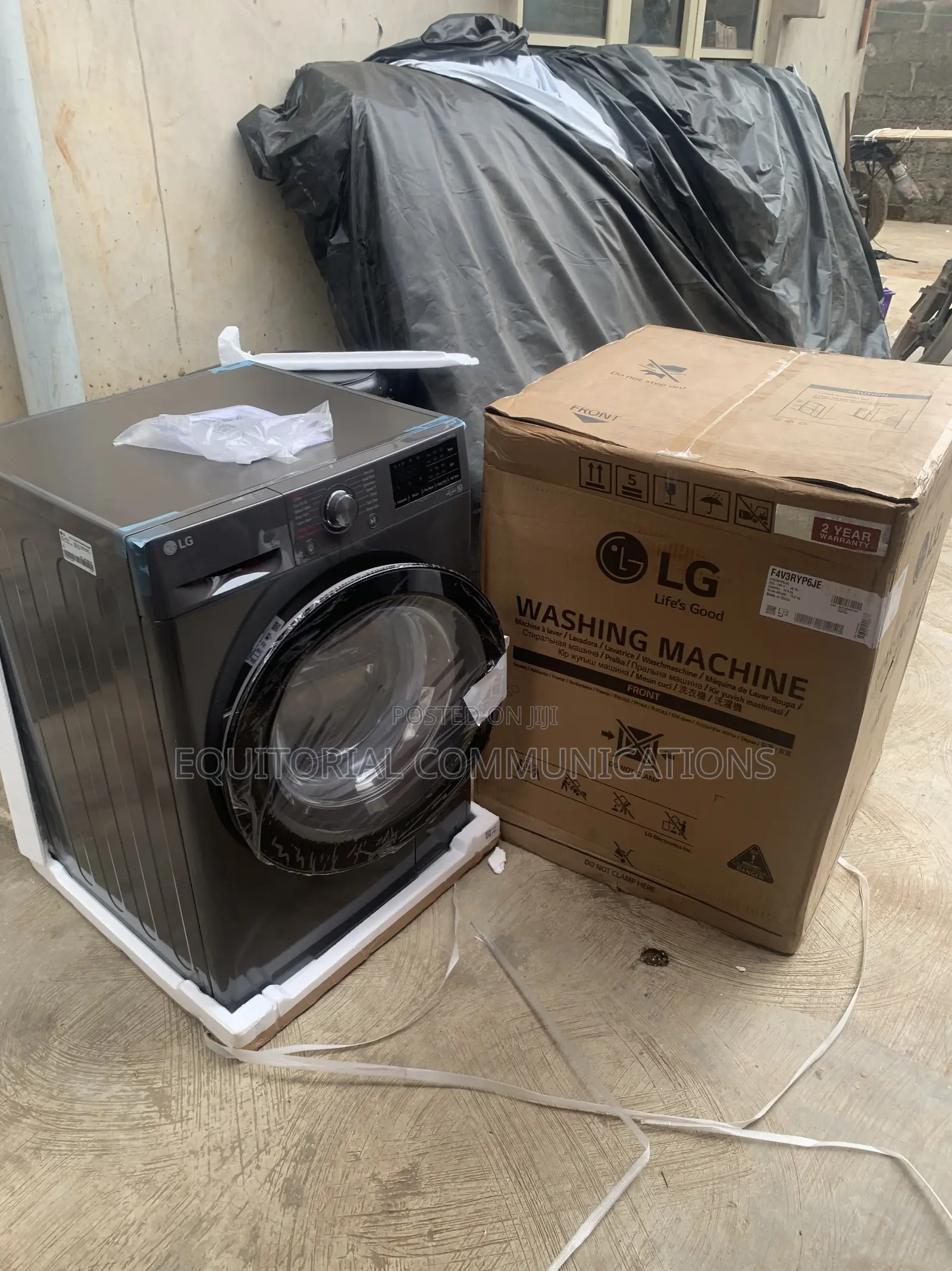LG 10.5KG Front Load Washing Appliance for Home Laundry