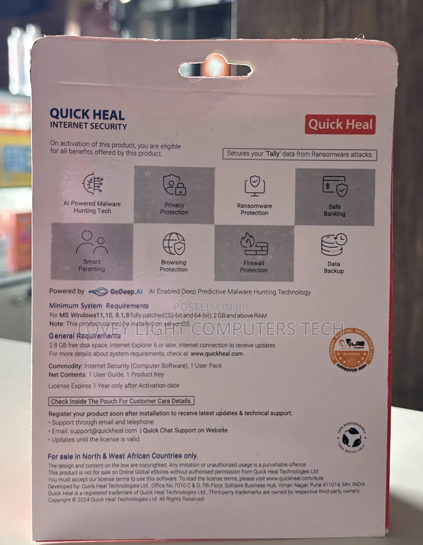 3Devices Quick Heal Internet Security