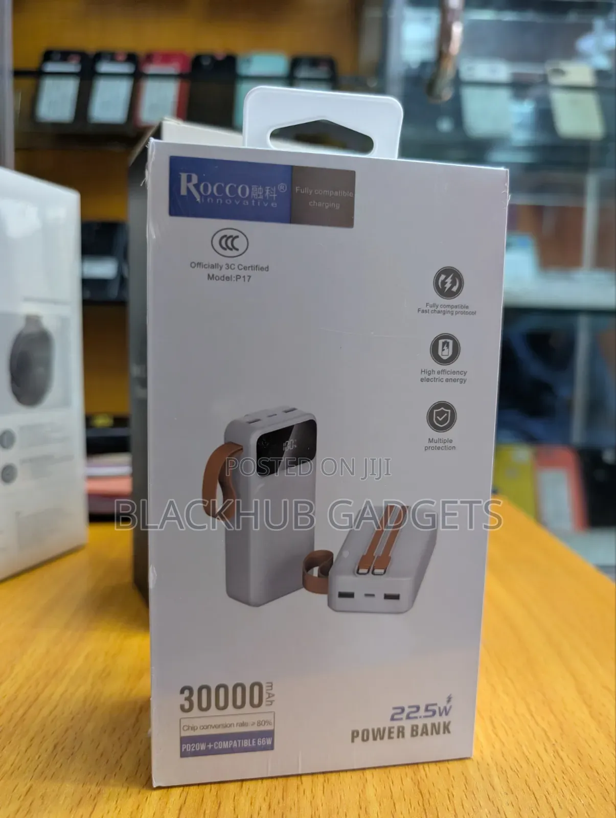 Rocco Power Bank 30000mah 22.5W