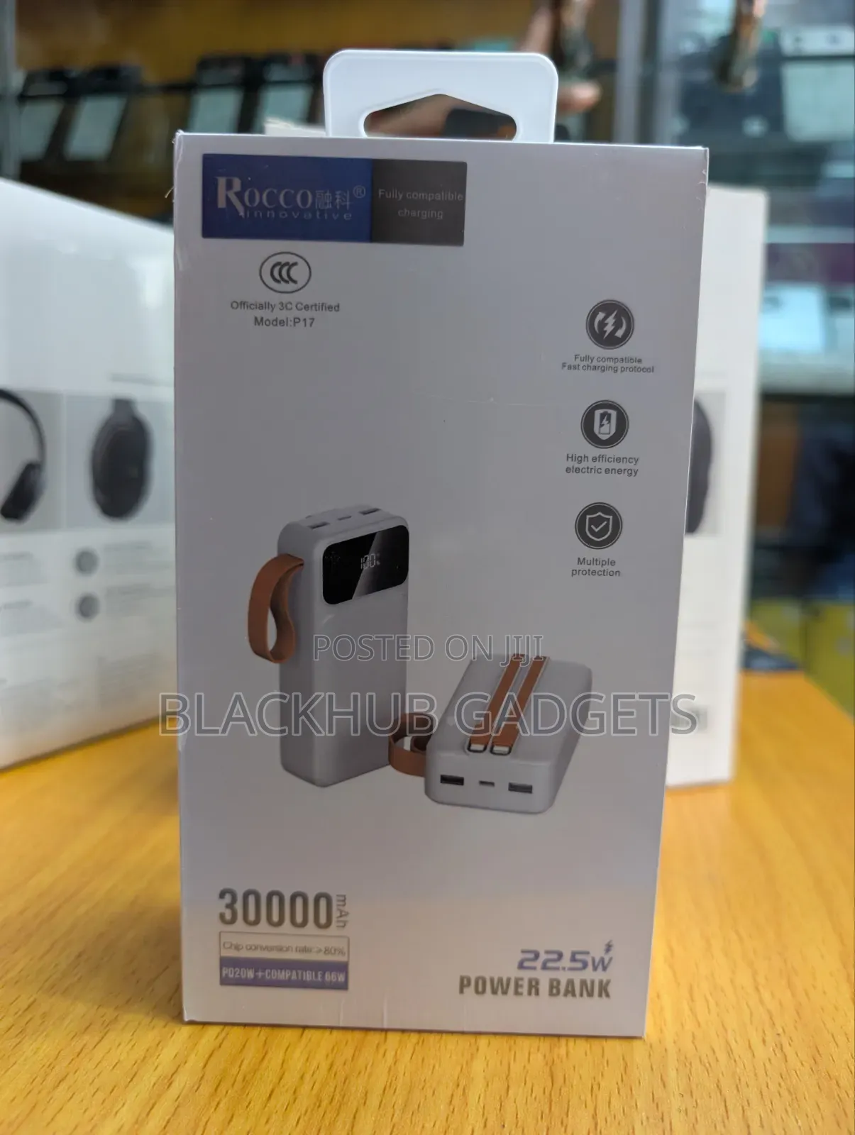 Rocco Power Bank 30000mah 22.5W