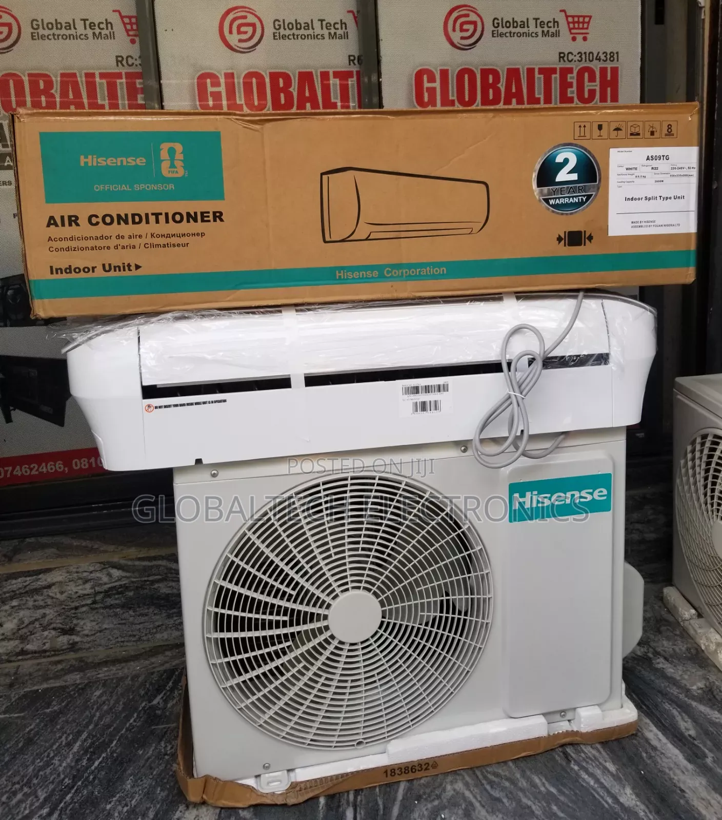 Hisense 1HP Copper Split Unit Air Conditioner | SPL 1.0HP Copper-Tg