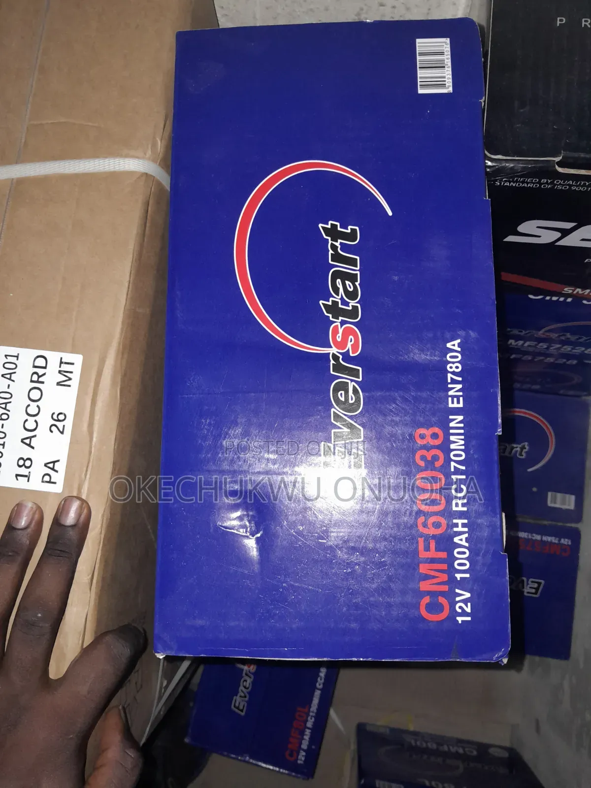 100Ah Korea Everstart Car Battery – 2-Year Guarantee