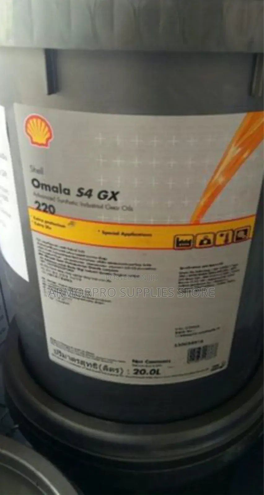 Shell Omala S4 GX 320, an Advanced Synthetic Industrial Gear Oil.