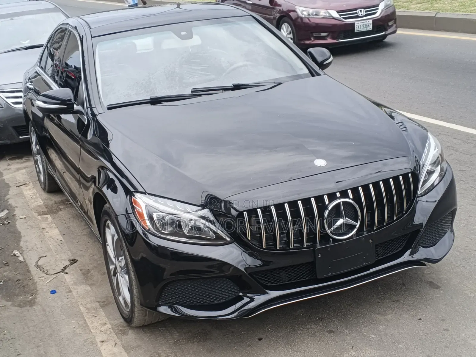 Mercedes-Benz C300 Base 4Matic Sedan AWD (2.0L 4cyl 7A) 2017 Black