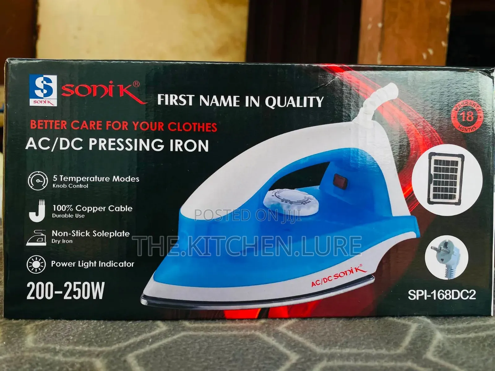 Sonik Inverter AC/DC Pressing Iron