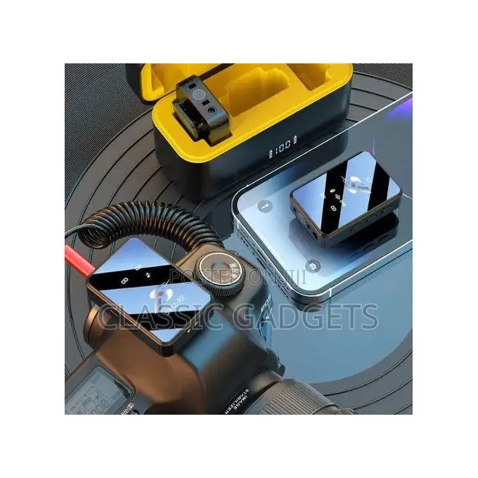 SX12 Wireless Lapel Mic for Video Recording Collar Mic for Conference