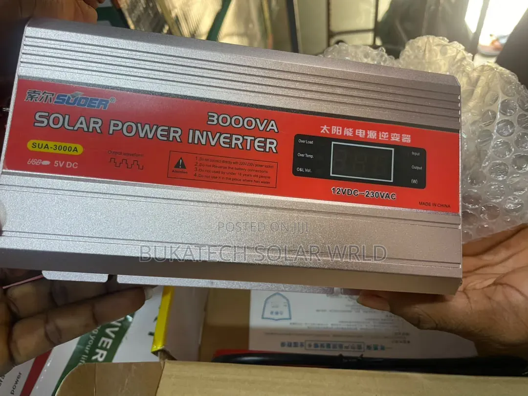 3000w Sachet Inverter (Display) Without Charger