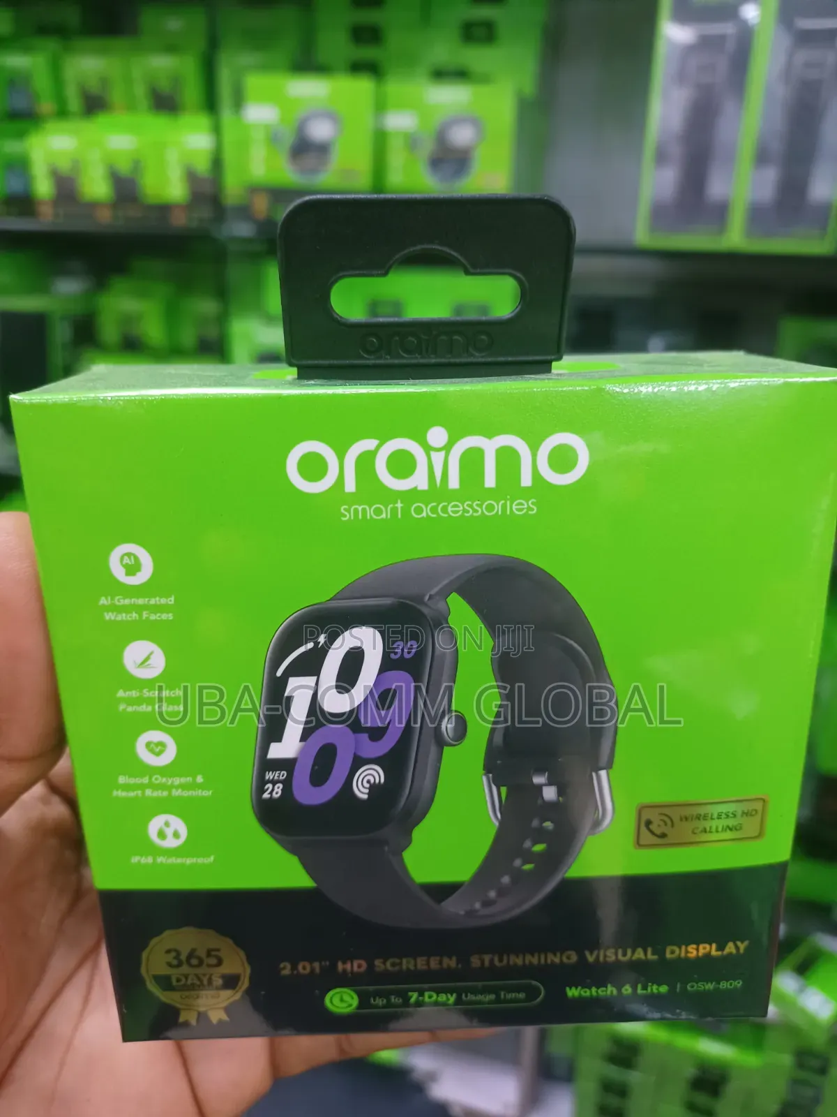 Smart Watch, Oraimo Watch 6 Lite. OSW-809