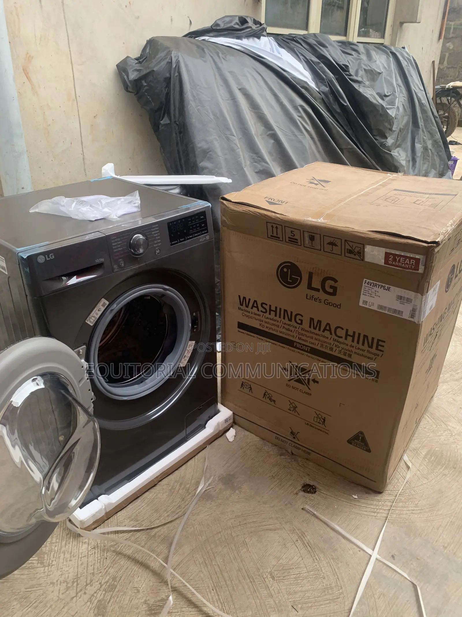LG 10.5KG Front Load Washer – Designed for Modern Living
