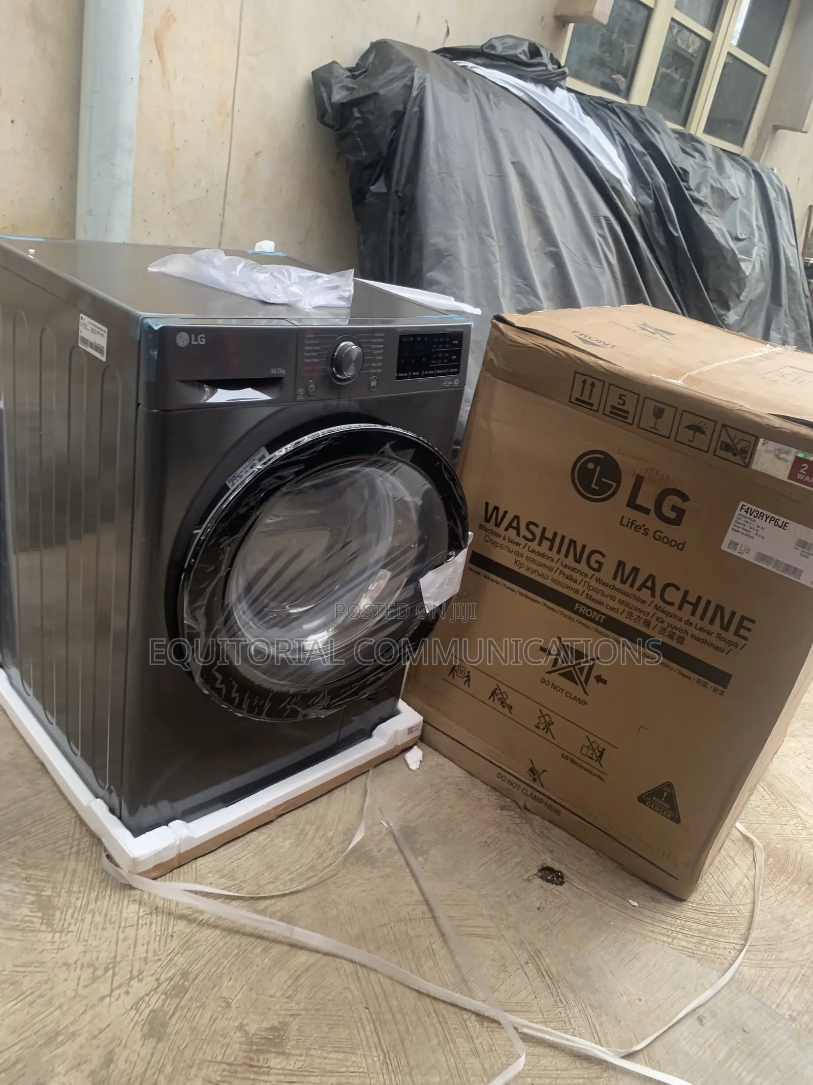 LG 10.5KG Front Load Washer – Designed for Modern Living