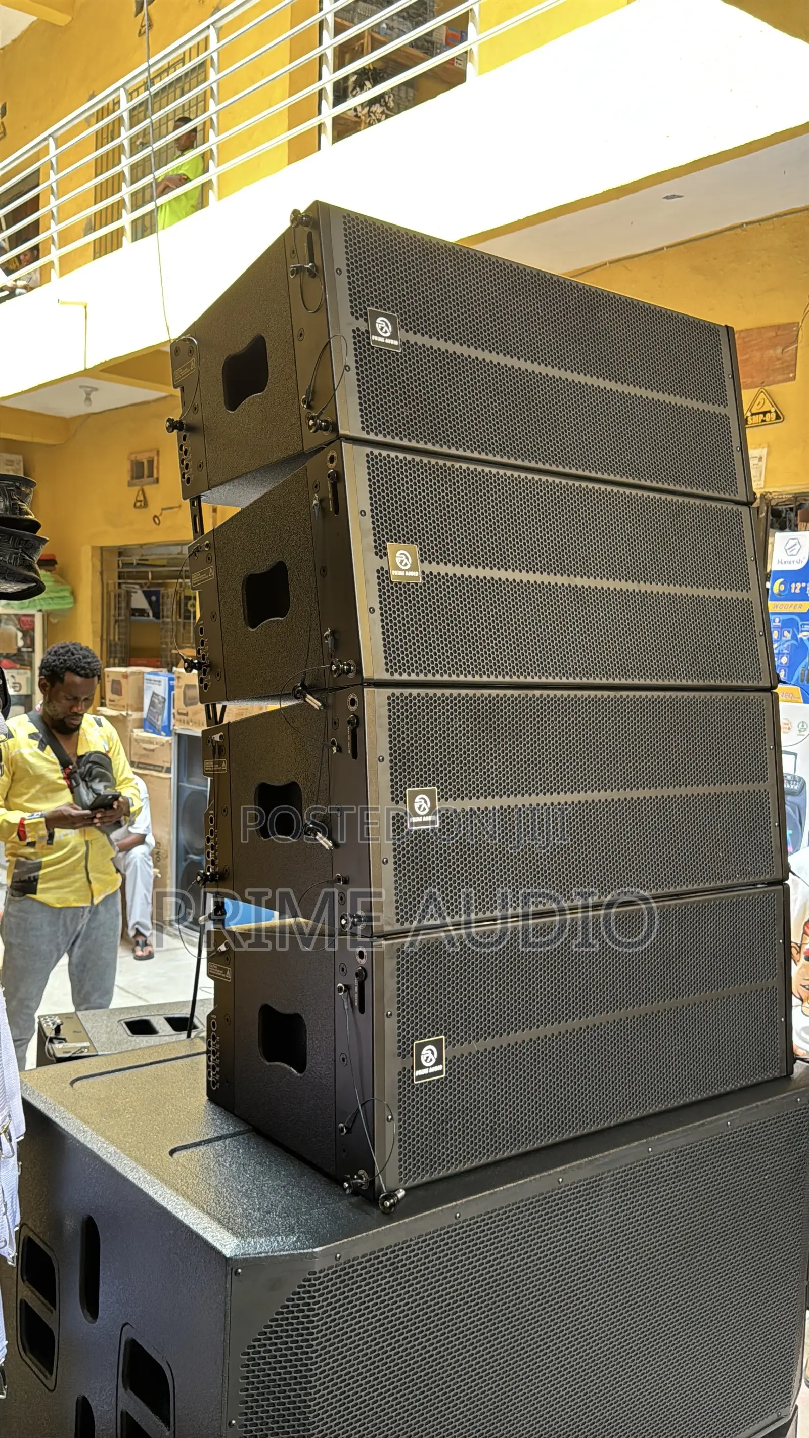Prime Audio USA P210L Double 10 Inchs Passive Line Array
