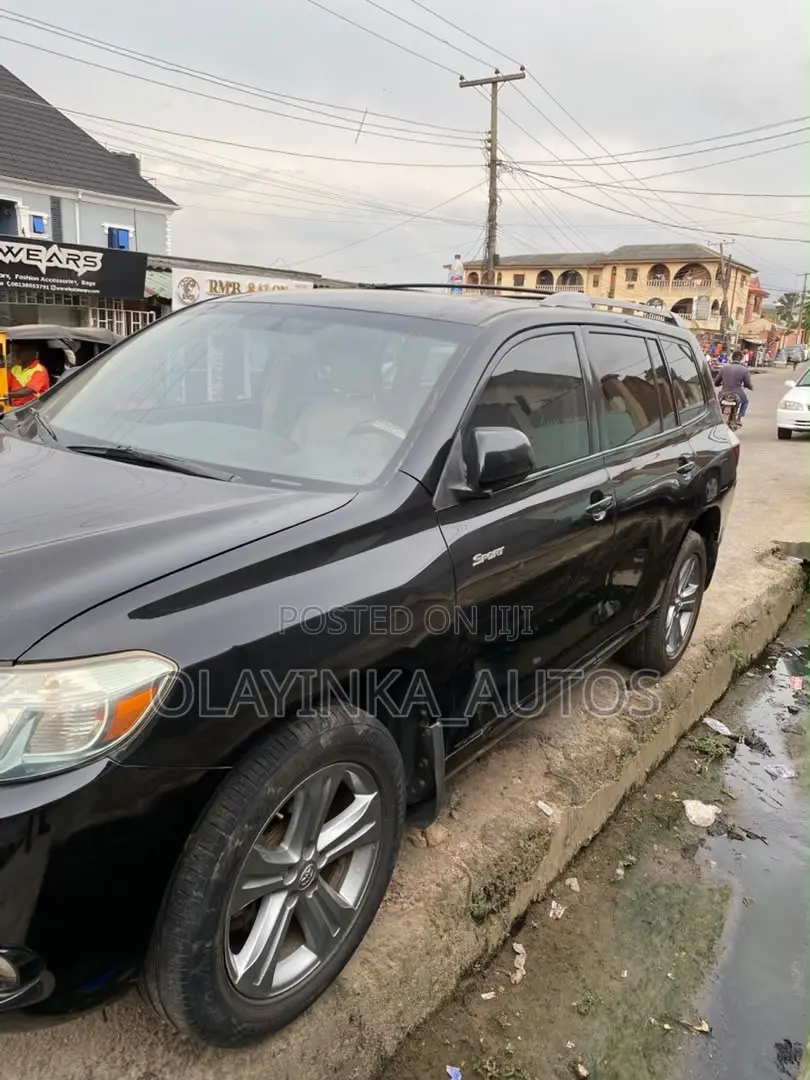 Toyota Highlander 2008 Black