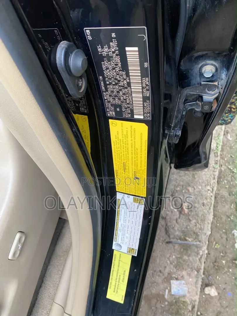 Toyota Highlander 2008 Black