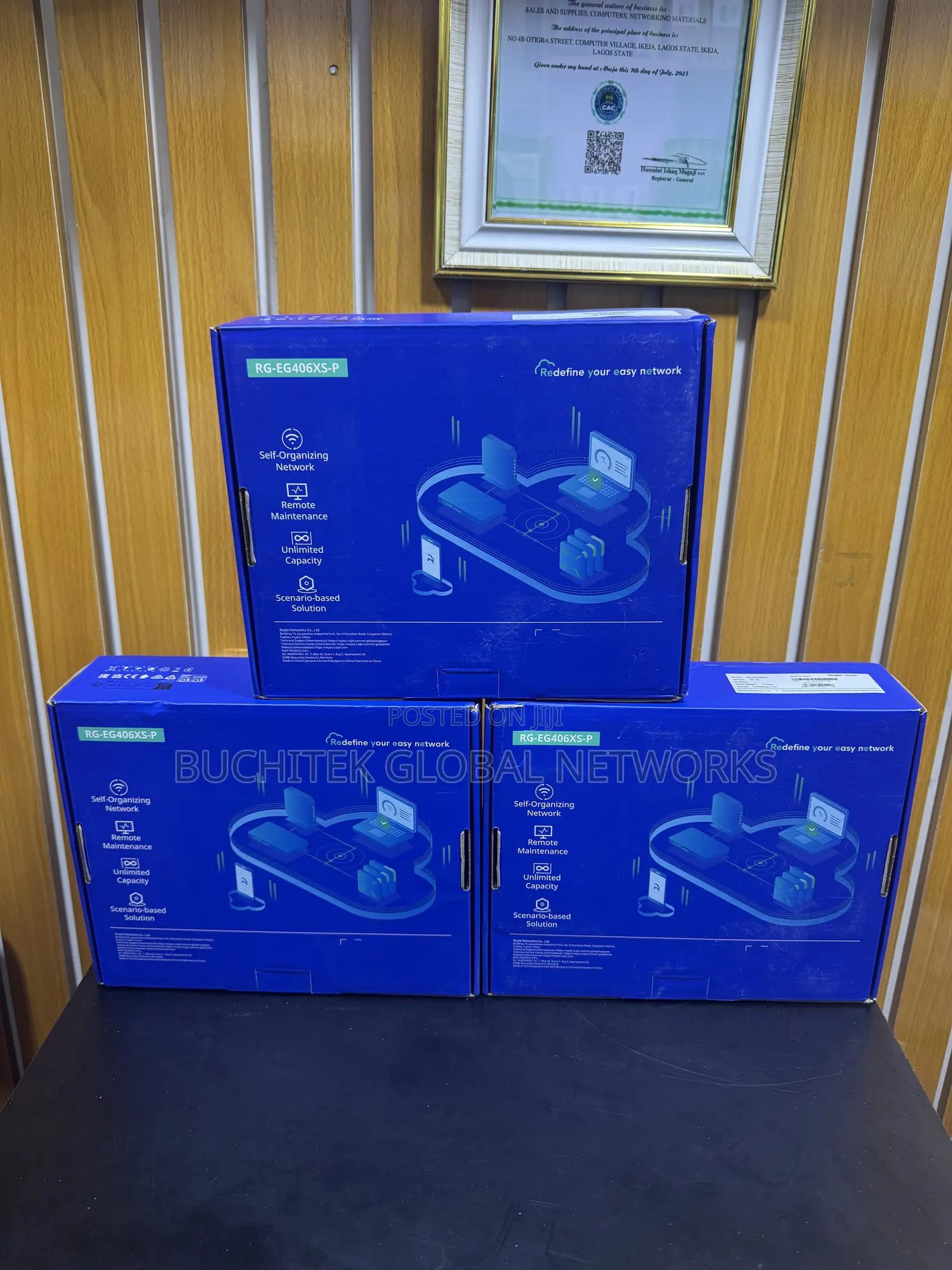 Ruijie RG-EG406XS-P 6ports Gigabit Cloud Managed Router and Switch