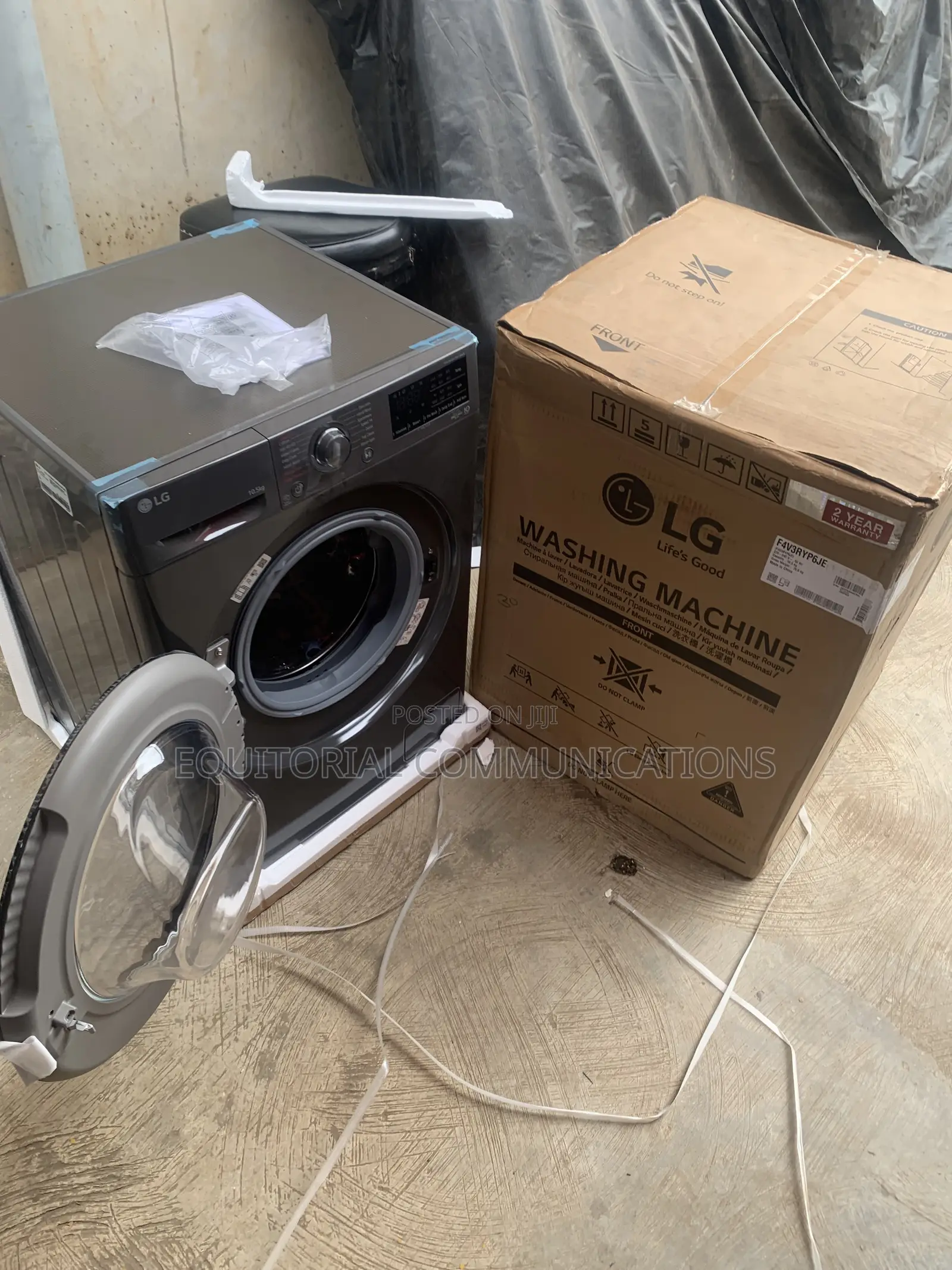 LG 10.5KG Front Load Washer – Elevate Your Home Appliance Collection